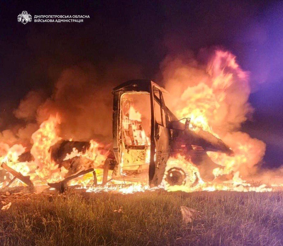 Russian strikes injure Ukrainian civilian in Dnipropetrovsk Oblast daily