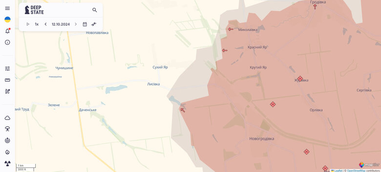 Defense Forces Restore Positions Near Novohrodovka