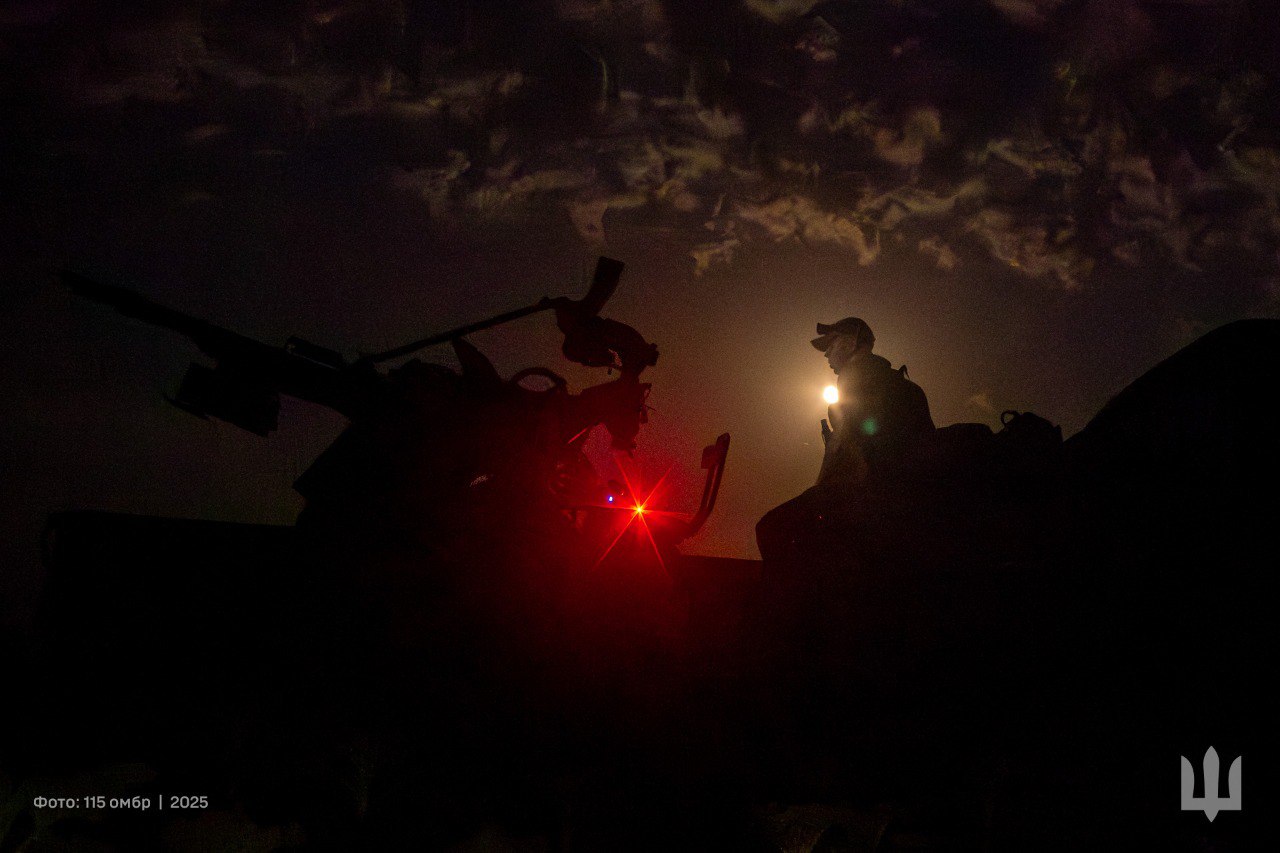 On the night guard: 115th Mechanized Brigade