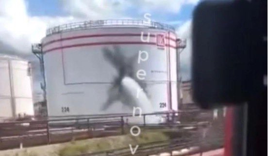 Ukrainian drones hit Lukoil refinery 2,000km inside Russia