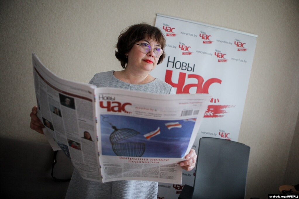 Belarus regime cracks down on independent media, targets editor Aksana Kolb