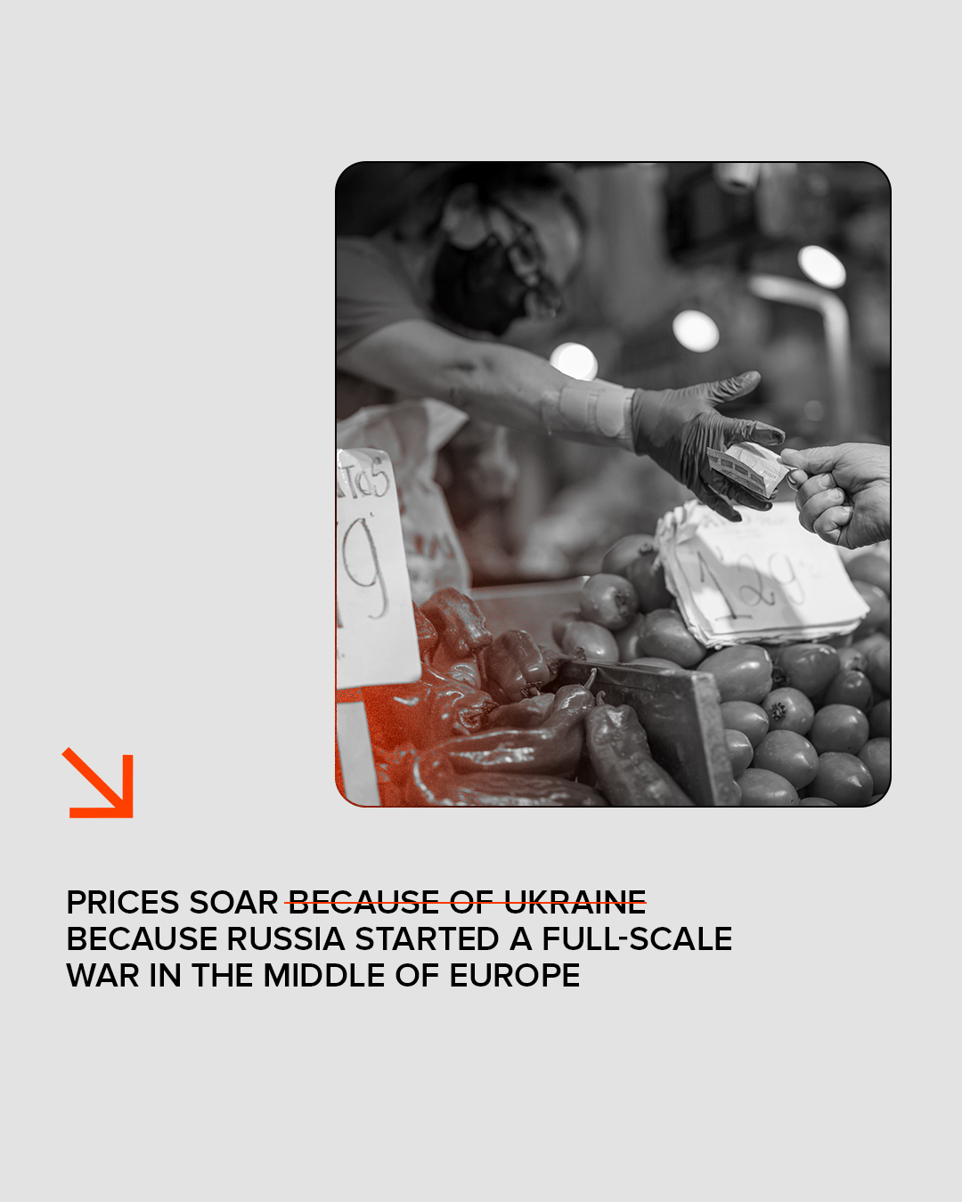 Russia’s full-scale war in Europe drives up prices