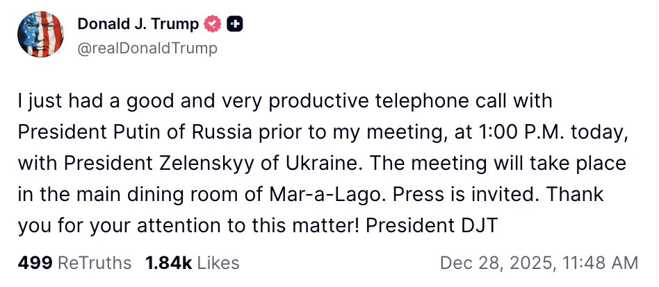 Trump claims call with Putin before Zelenskyy meet