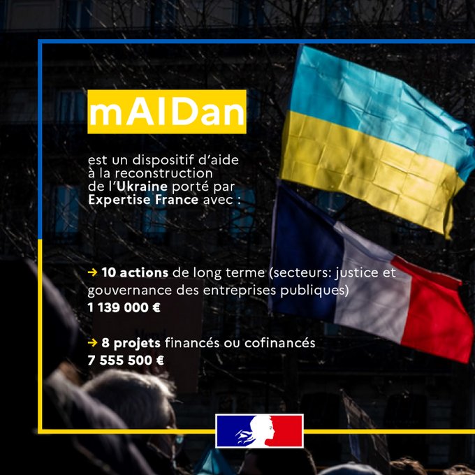 France Launches mAIDan Program for Ukraine