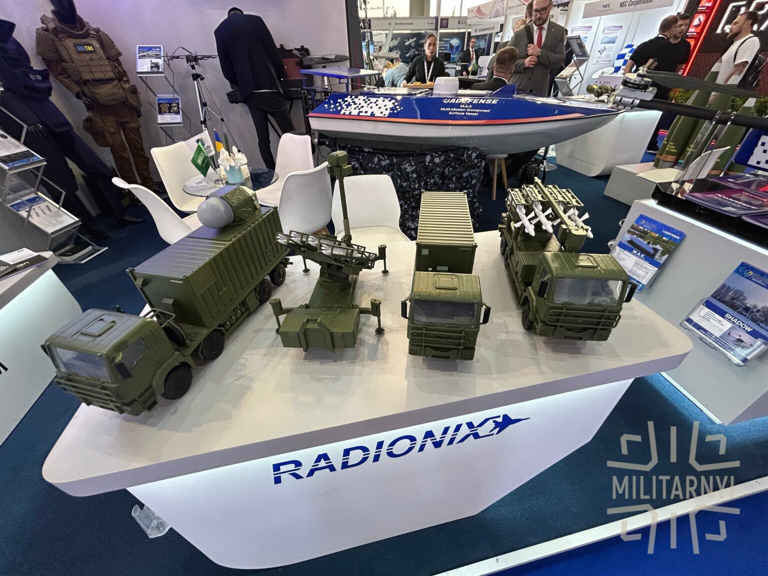 Ukraine unveils “Shershen” multi-caliber SAM system at World Defense Show 2026