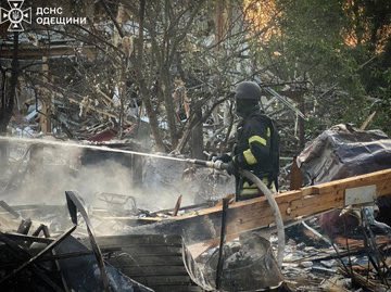 Russians attack Odesa region at night