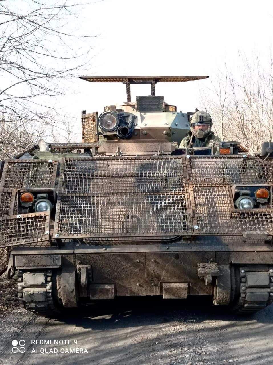 Australian M113AS4 armored personnel carrier in Ukrainian service