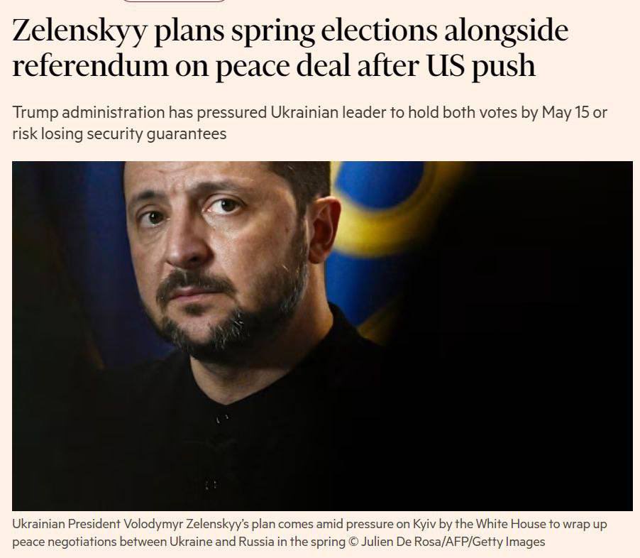 Ukraine to hold elections before May 15