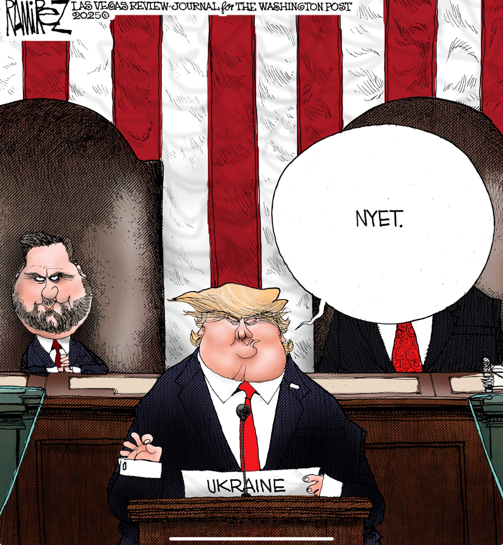 Trump accused as accomplice to genocidal aggression over Ukraine aid halt