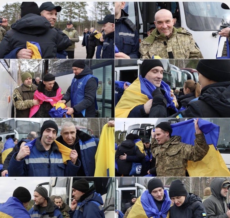 300 Ukrainians Freed from Russian Captivity, Return Home Safely