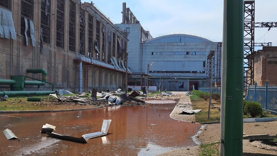 Zelenskyy reported destruction of Ukraine’s thermal power plants