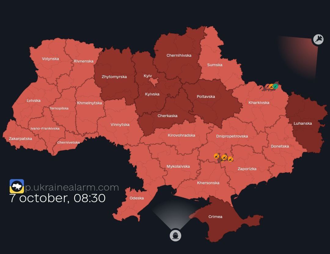 Explosions in Kyiv as Russia hits with Kinzhal missiles