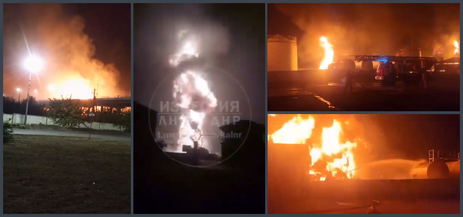Ukrainian ATACMS hits oil depot in occupied Rovenky