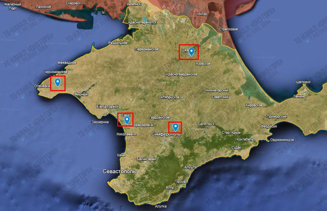 Attack on Russian air defenses in Crimea