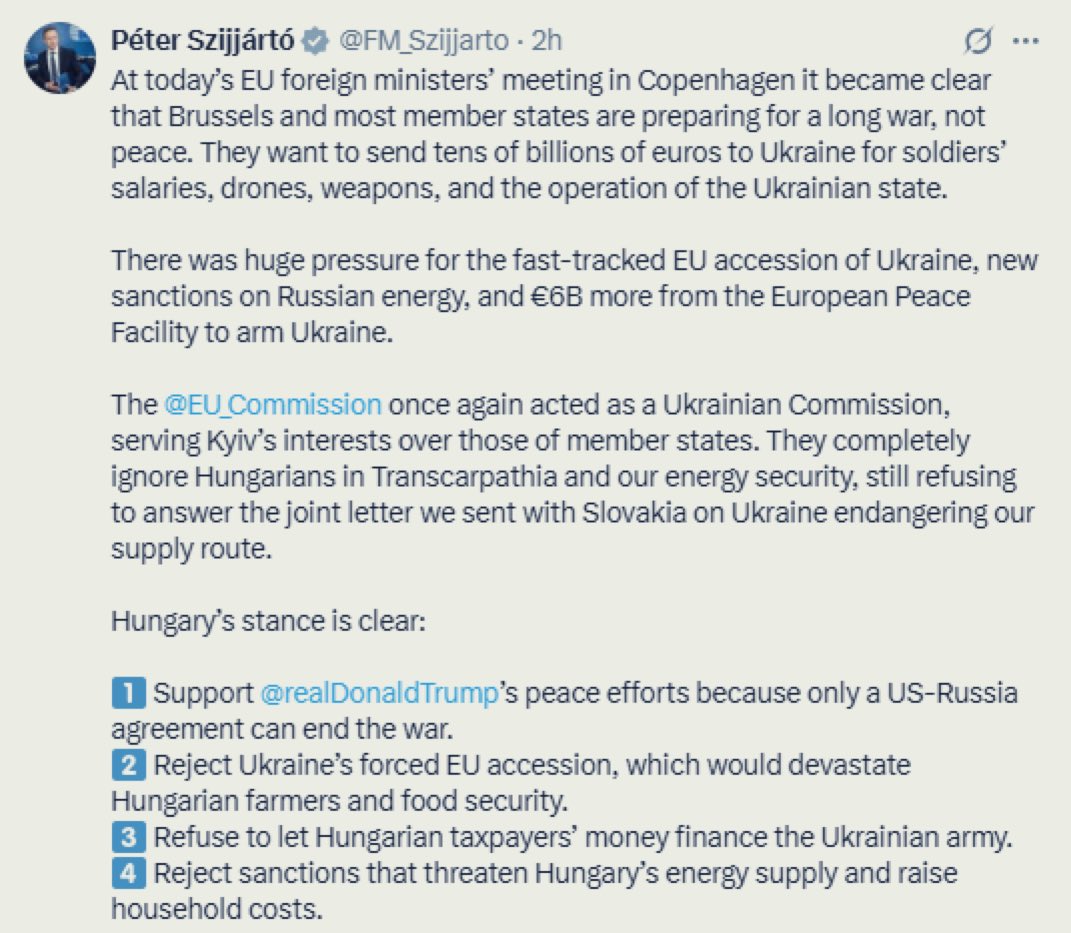 Hungary blocks €6 billion for Ukraine via EU