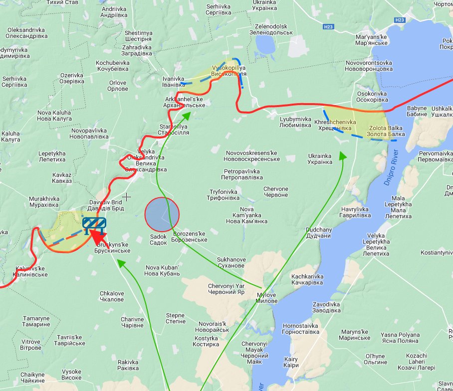 AFU cuts off another road to Vysokopillya, RuAF stuck with dirt road