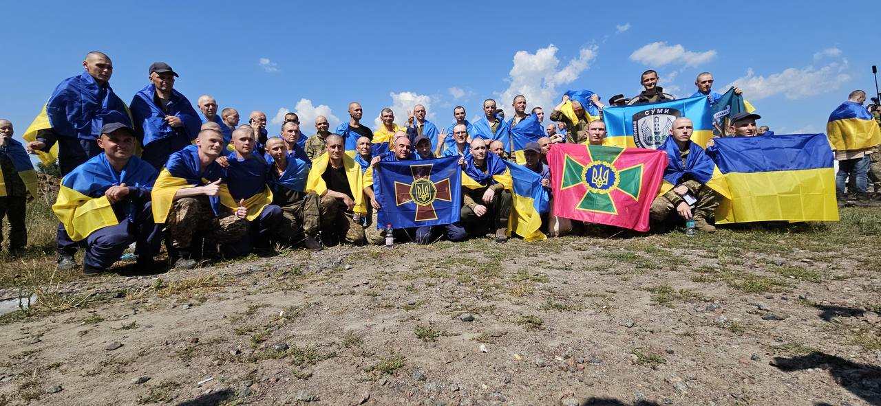 95 défenseurs ukrainiens rentrent chez eux