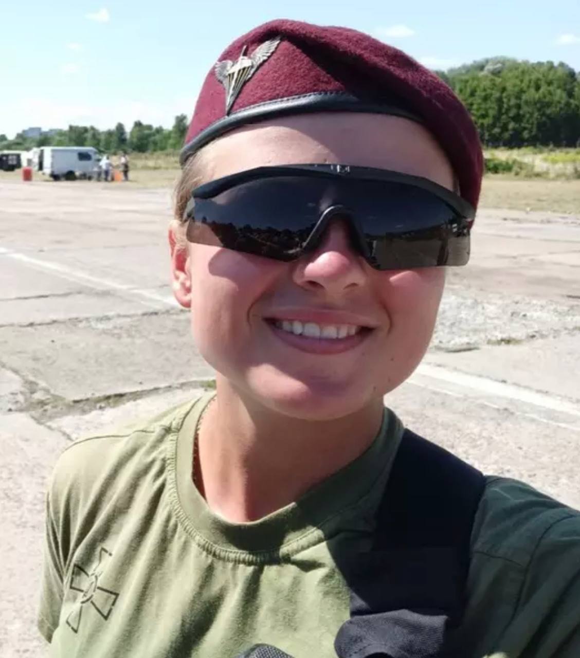 Ukrainian paratrooper Victoria Polishchuk, 21, killed by rocket from Belarus