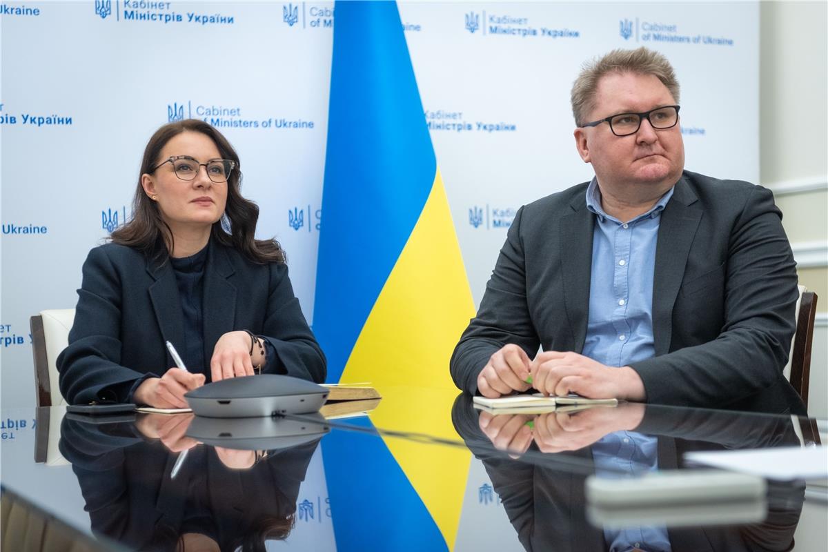 Sviridenko and Kachka Discuss NABU and SAP Reforms with EU Commissioner