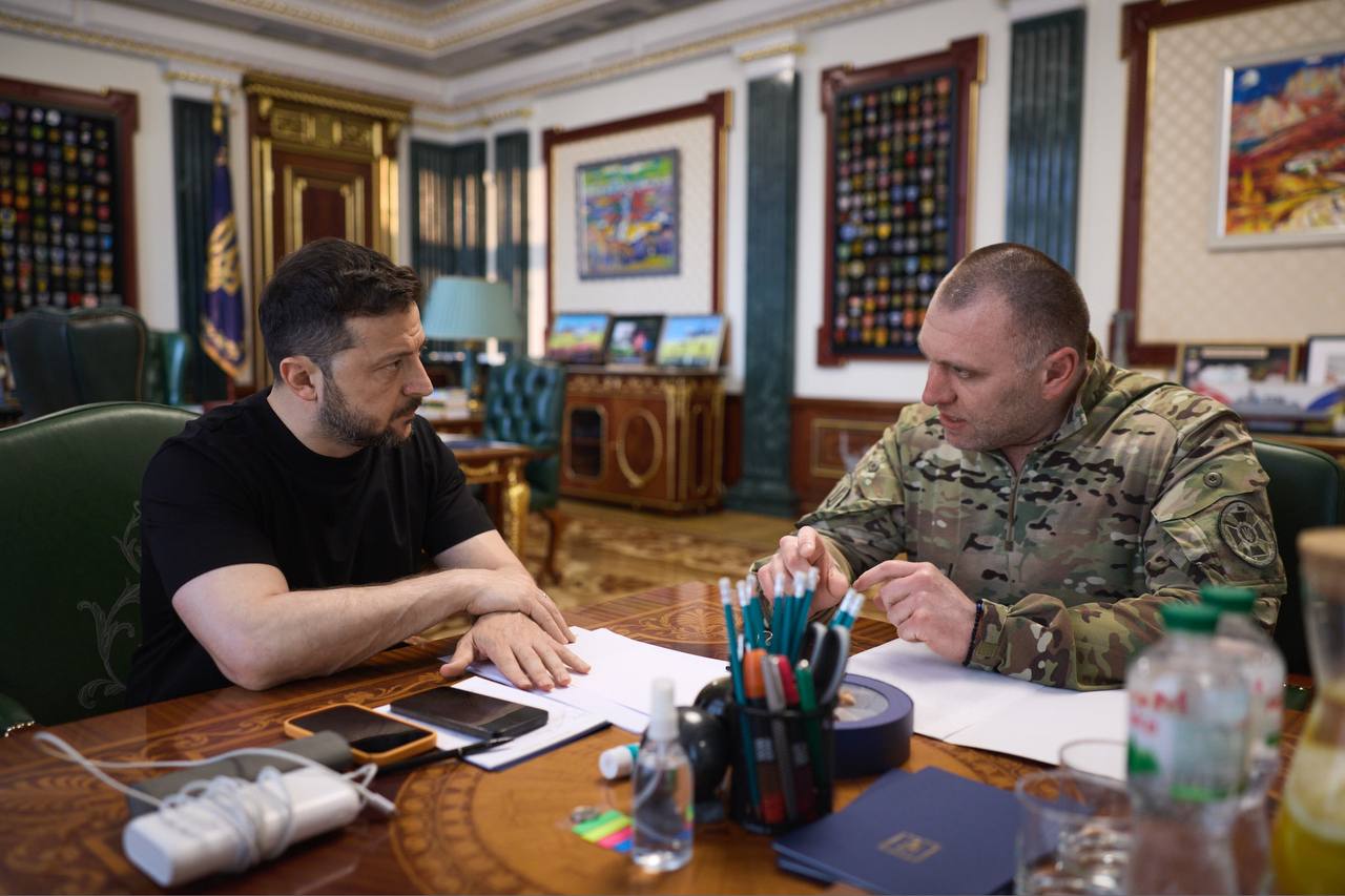 Malyuk reports to Zelensky on ‘Spider Web’ operation