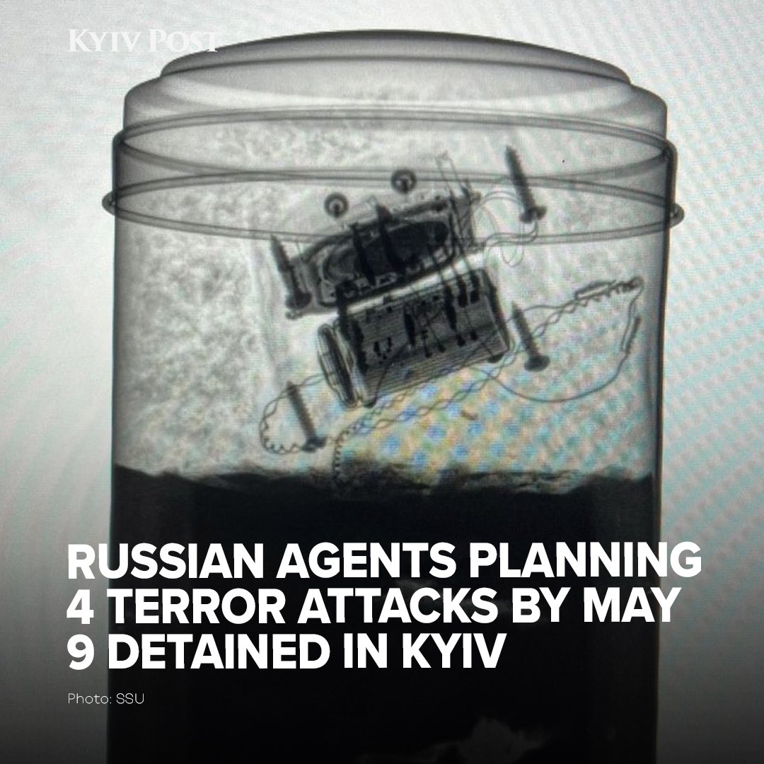 Ukraine detains Russian agents planning May 9 terrorist attacks in Kyiv