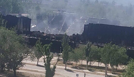 Ice Palace Destroyed in Sievierodonetsk During Fighting