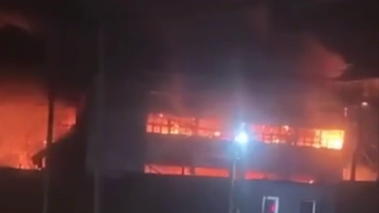 Ukrainian strikes hit Russian drone factory and targets in occupied zones
