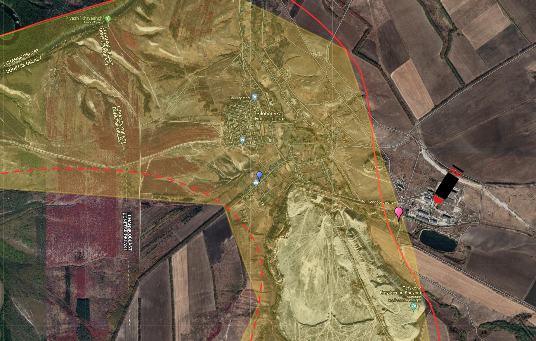 Bilohorivka contested: RU forces ambushed and shelled in videos