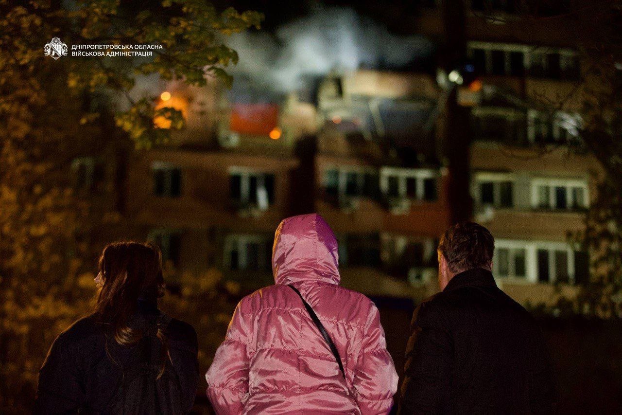 Enemy Attack on Dnipro Kills Two, Injures Eight
