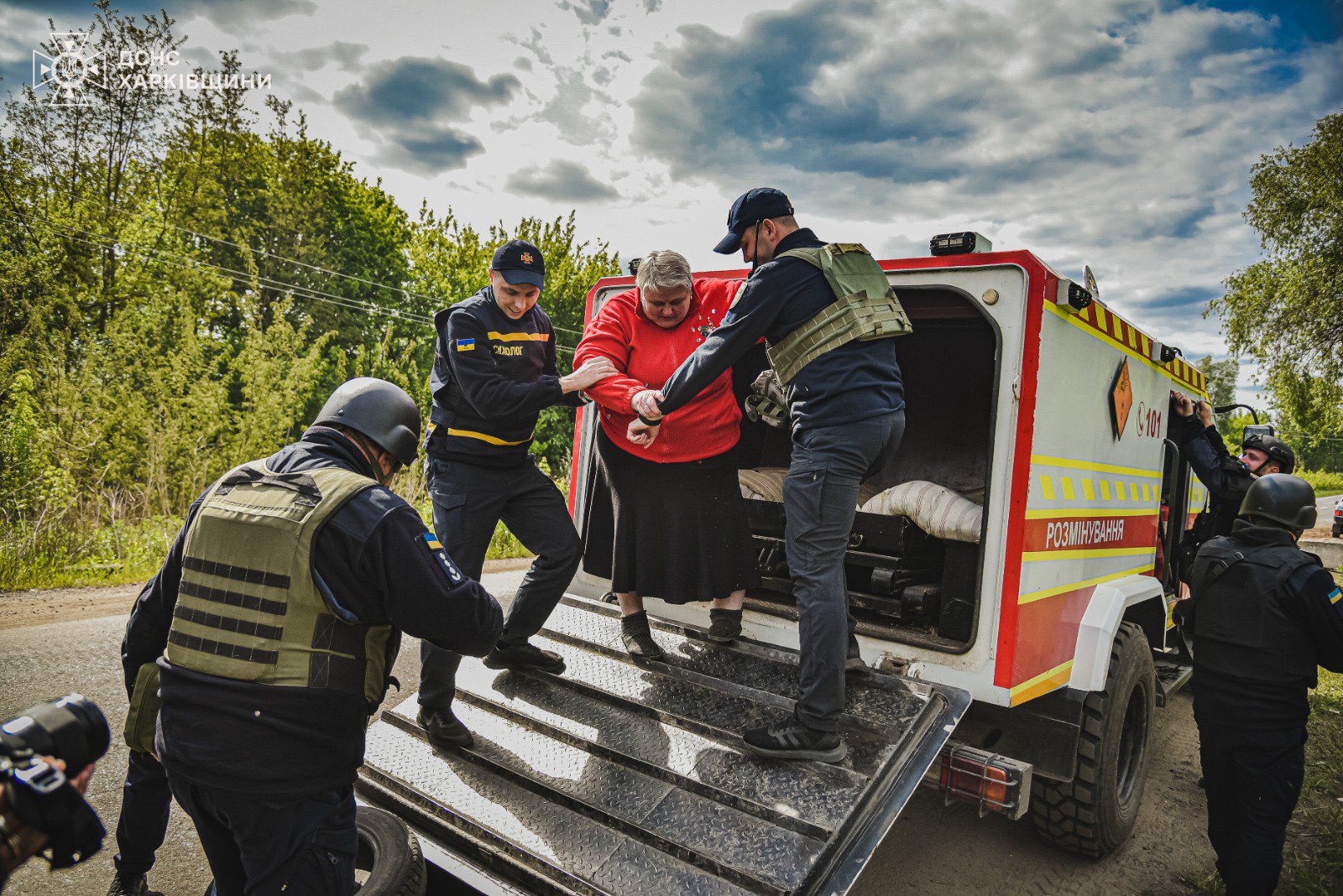 Evacuation of civilians from Kharkiv region continues