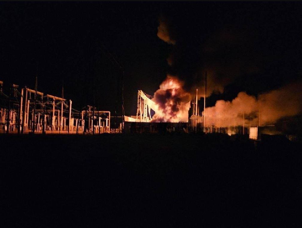 Power outages in occupied Zaporizhzhia and Kherson