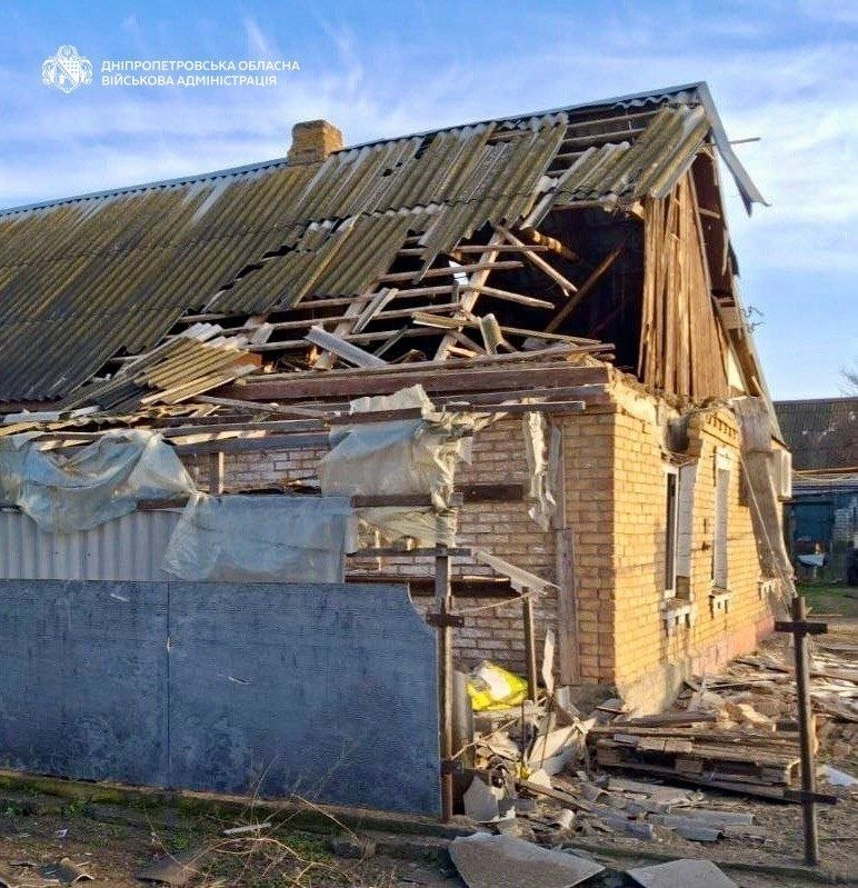 Russia launches nearly 70 strikes on Dnipropetrovsk region, casualties and elderly victims