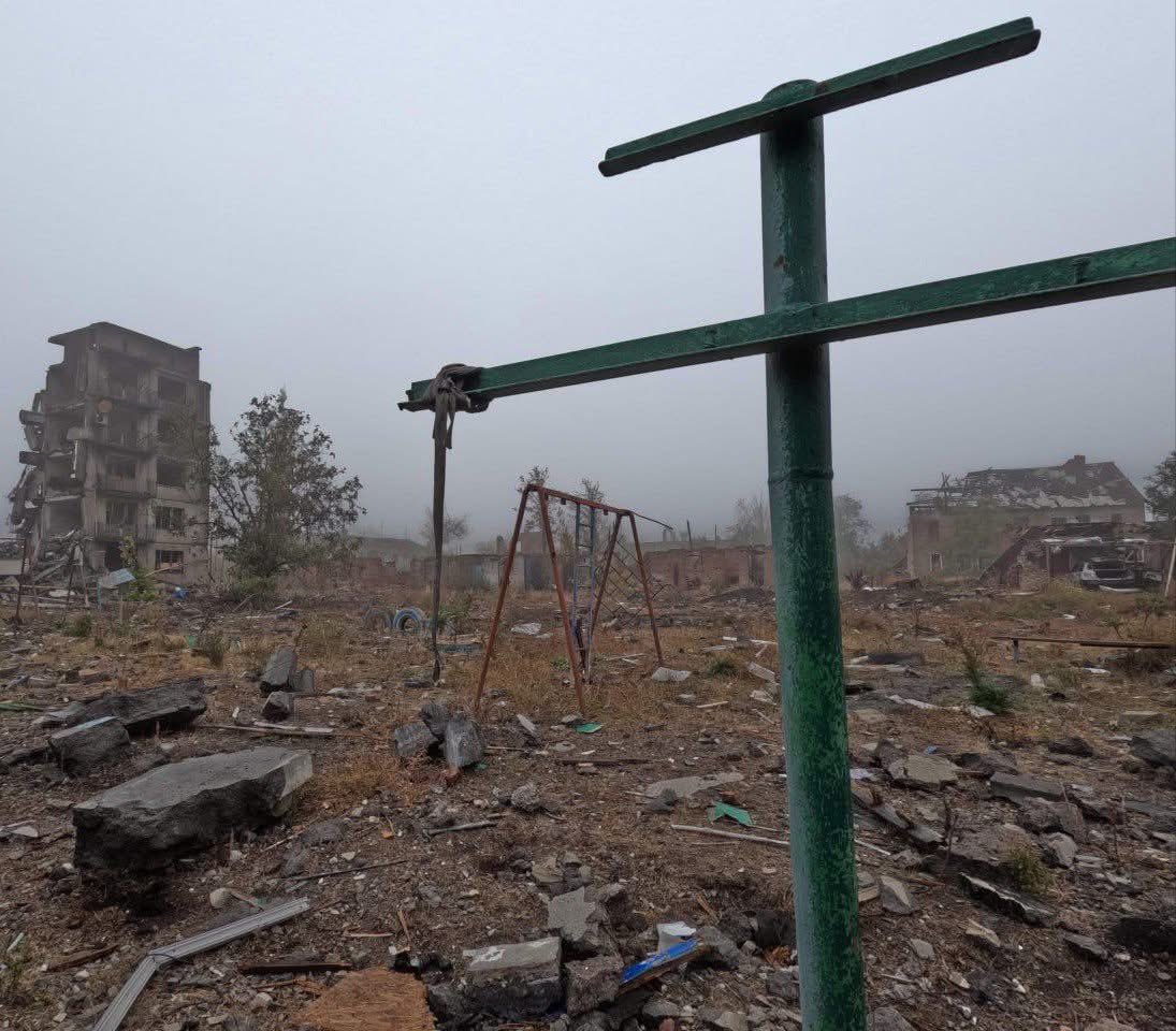 Ocheretyne after Russian Army’s Arrival: Destruction and Genocide