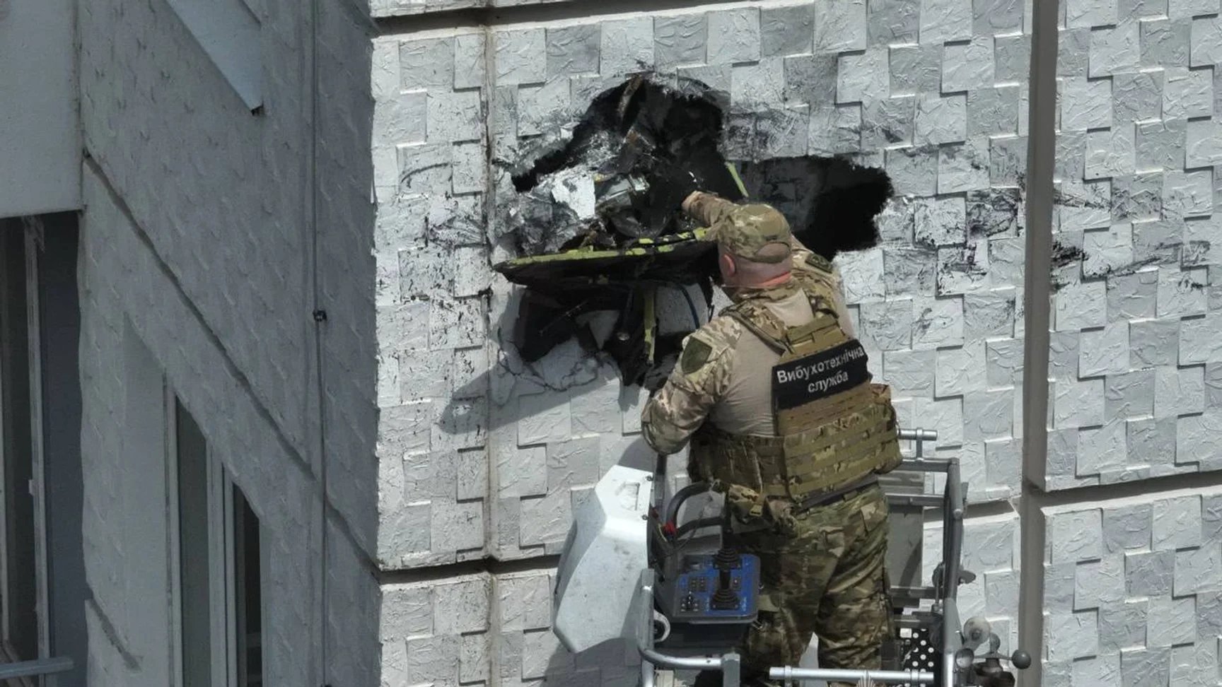 Destruction and Safe Removal of Shahed Drone Warhead in Odessa