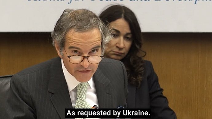 Energoatom denies inviting Grossi to Zaporizhzhia
