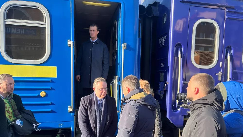 Belgian leaders visit Kyiv