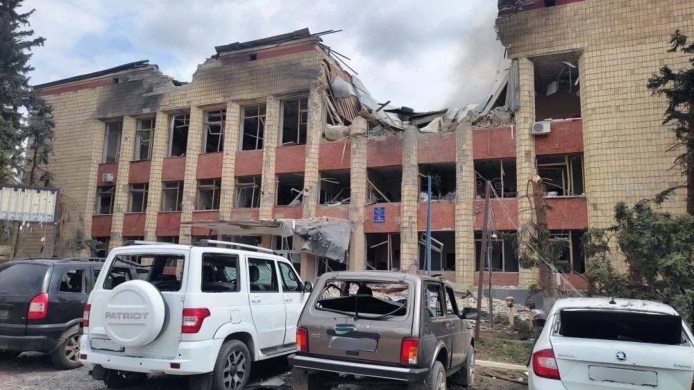 Drones strike ‘administration’ building in Markivka
