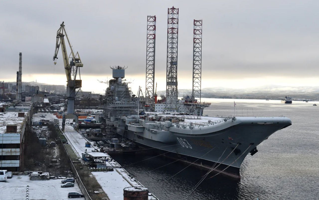 Russia may stop repairing its only aircraft carrier, Admiral Kuznetsov.