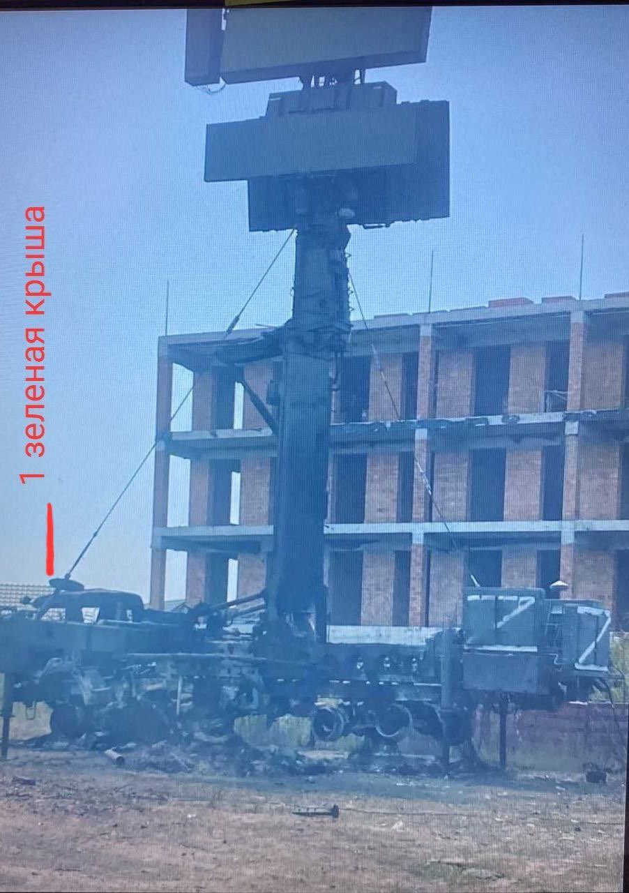 Radar destroyed in Lazurne, Kherson region