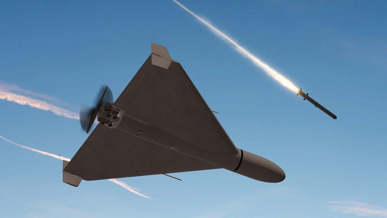 Russian Shahed drones perform complex maneuvers