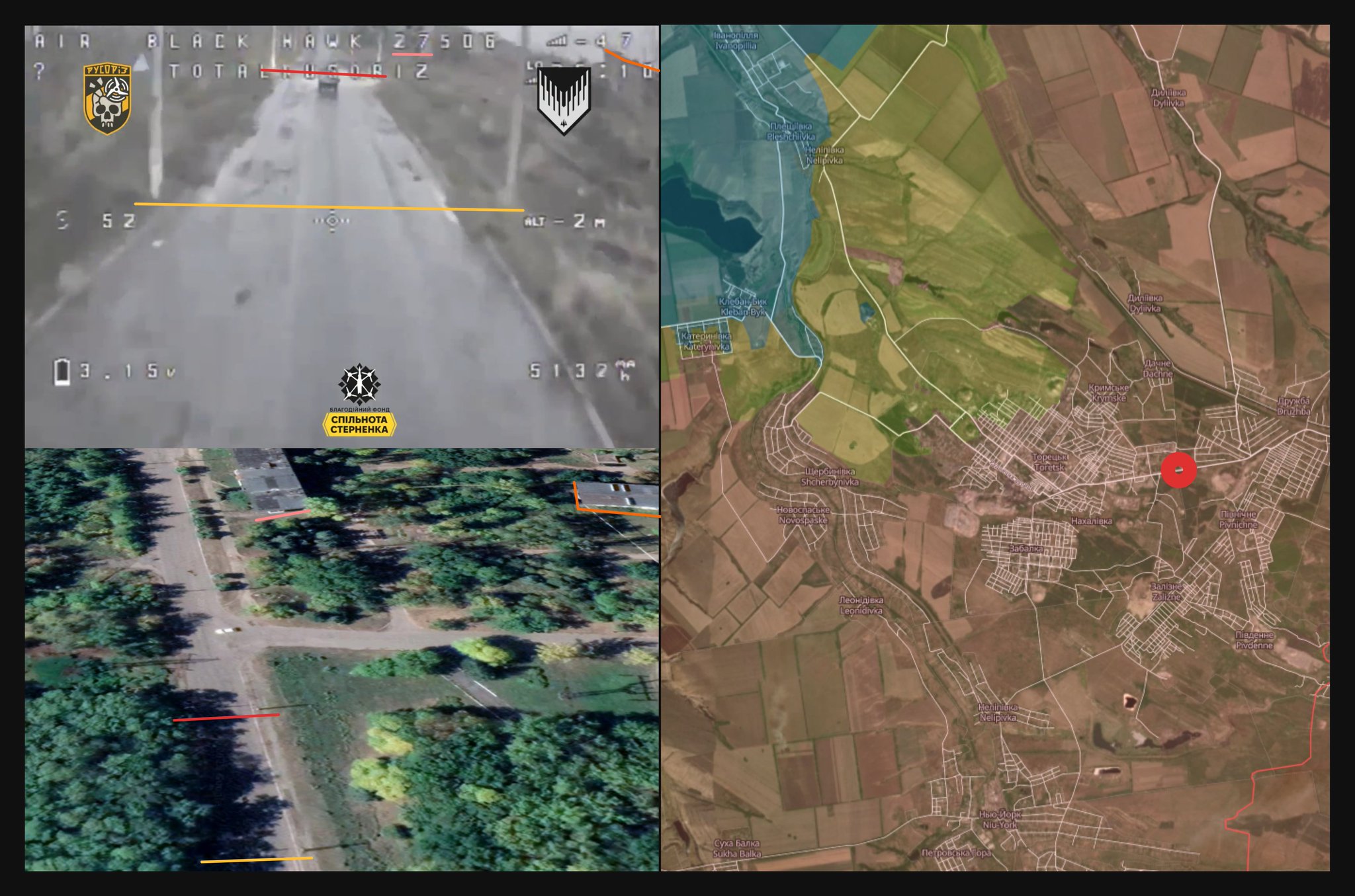 Ukrainian drone strike hits Russian Desertcross