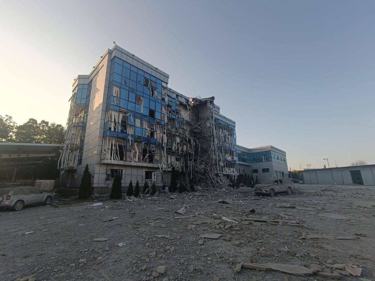Russia attacks Swiss FSD office in Kharkiv