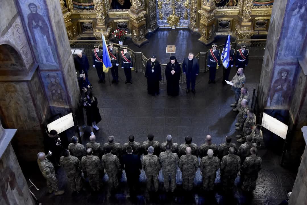 Military chaplains graduation ceremony in Kyiv