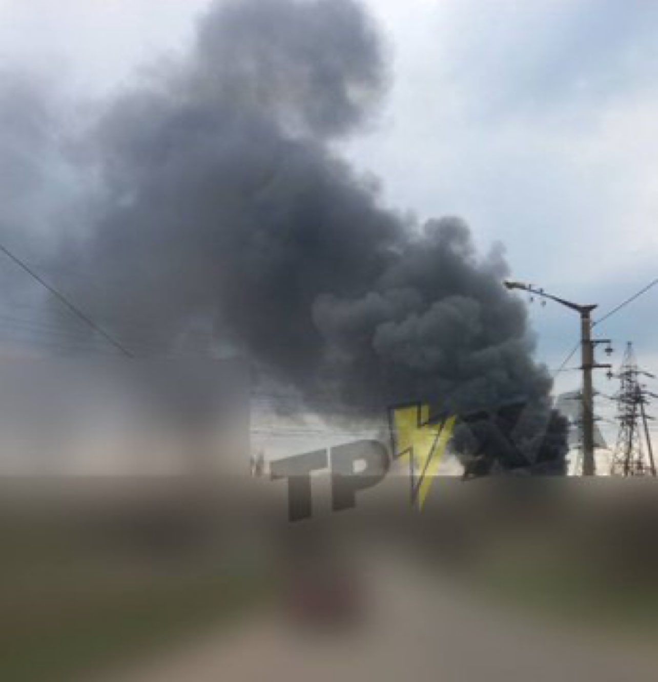 Kryvyi Rih after Russian ballistic missiles attack