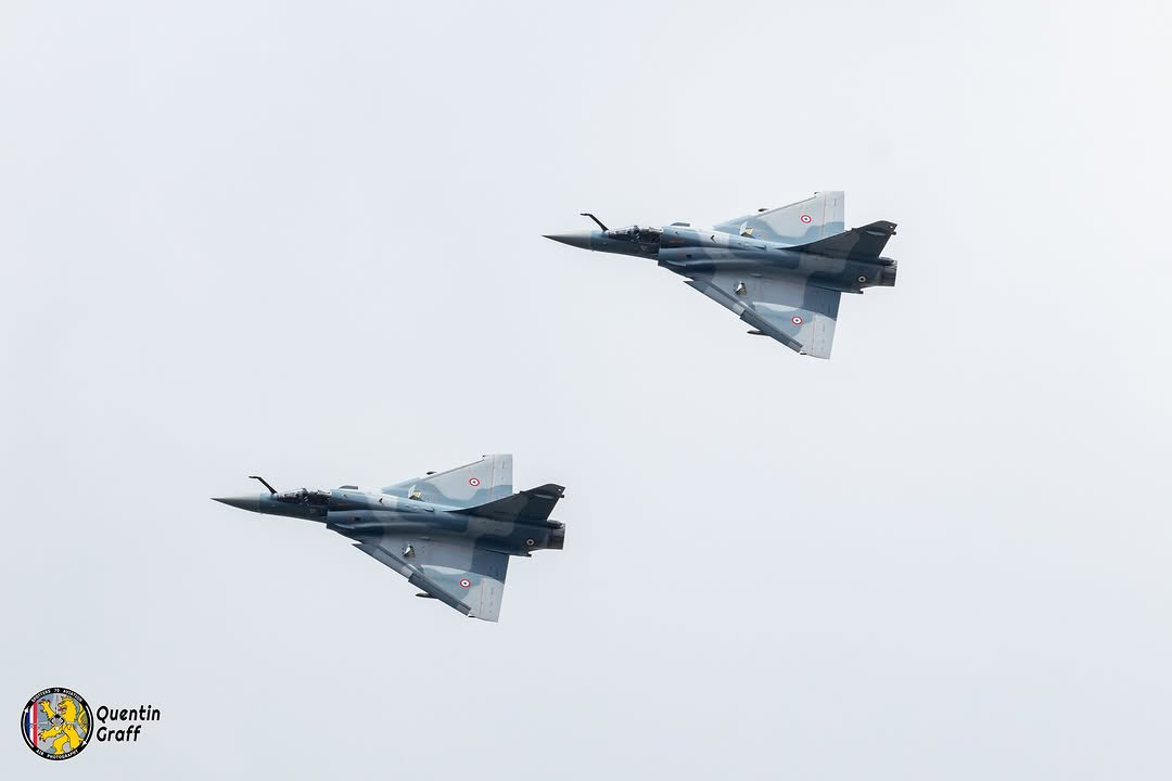 Training of Ukrainian pilots on Mirage 2000-5F completed