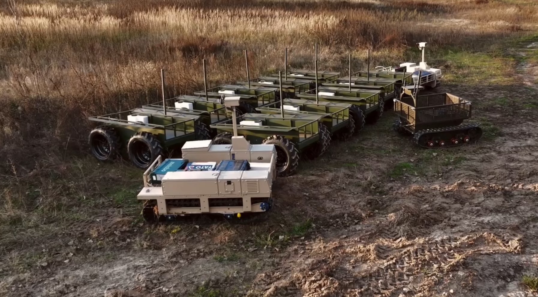 Ukraine aims for 100% robotic frontline logistics