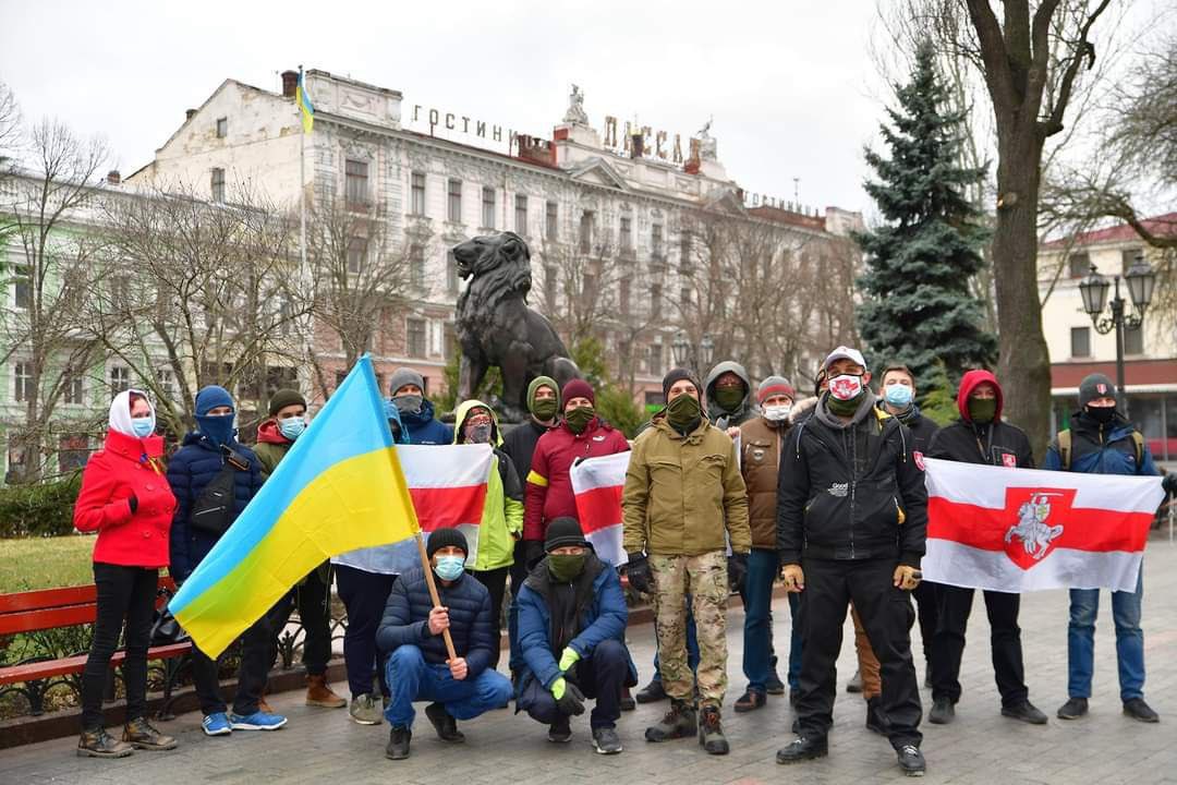 Belarusians join Ukrainian forces to defend Ukraine from Russian invasion