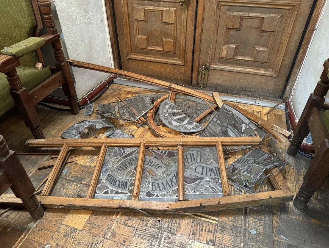 Dnipro’s Organ House Damaged in Russian Strike