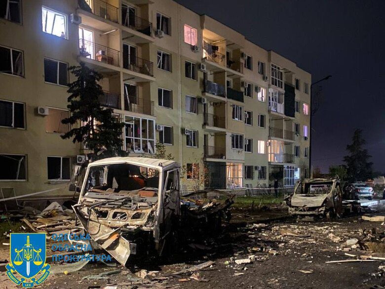 1 dead, 13 injured in Russian drone attack on Odesa