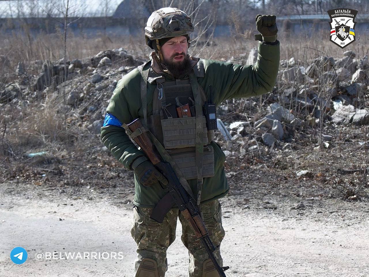 Death of Kastus Kalinouski Battalion Commander in Ukraine